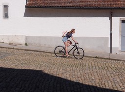 A Girl On A Bike